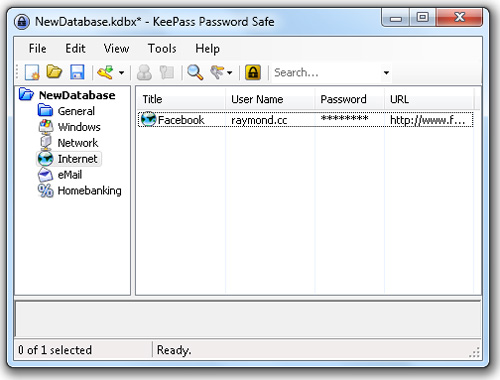 Trải nghiệm Keepass, trình quản lý mật khẩu ấn tượng