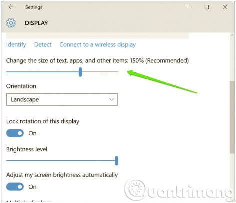 Di thanh trượt thay đổi kích thước