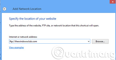 Với Network Location