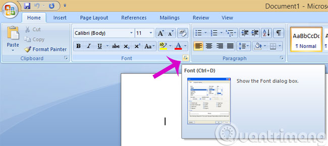 Hướng Dẫn đặt Font Chữ Mặc định Trong Microsoft Word