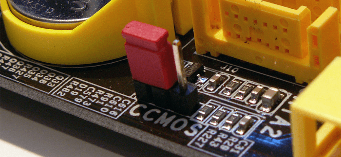 Sử dụng CMOS Jumper Sử dụng CMOS Jumper
