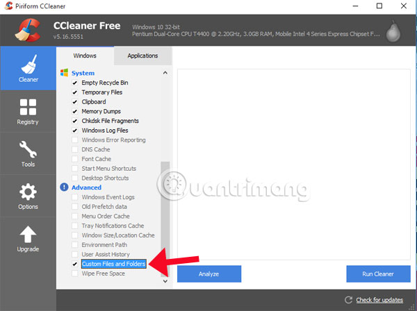 Hướng dẫn sử dụng CCleaner hiệu quả