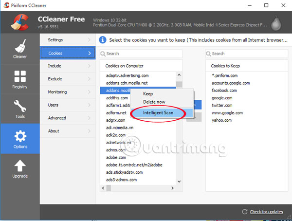 Hướng dẫn sử dụng CCleaner hiệu quả