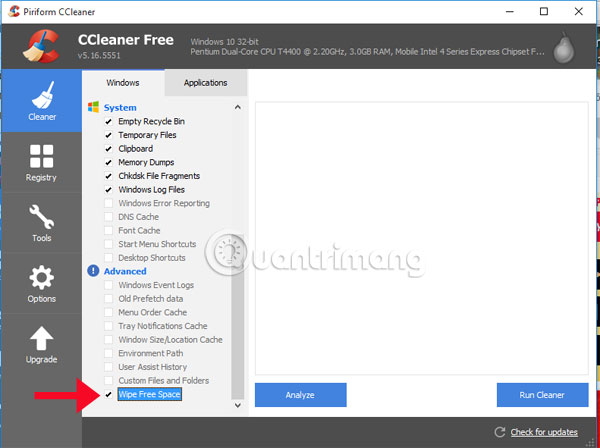 Hướng dẫn sử dụng CCleaner hiệu quả