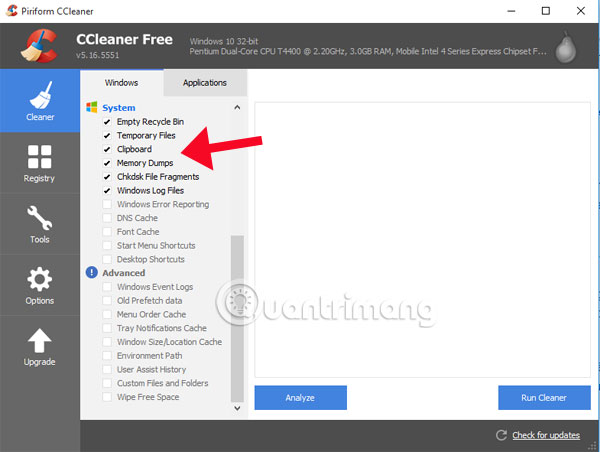 Cách sử dụng phần mềm CCleaner dọn rác máy tính hiệu quả