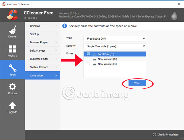 Hướng dẫn sử dụng CCleaner hiệu quả