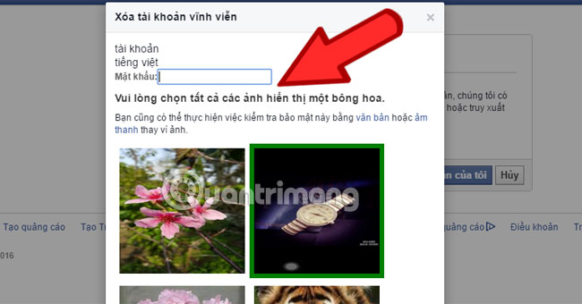 Cách xóa tài khoản Facebook vĩnh viễn