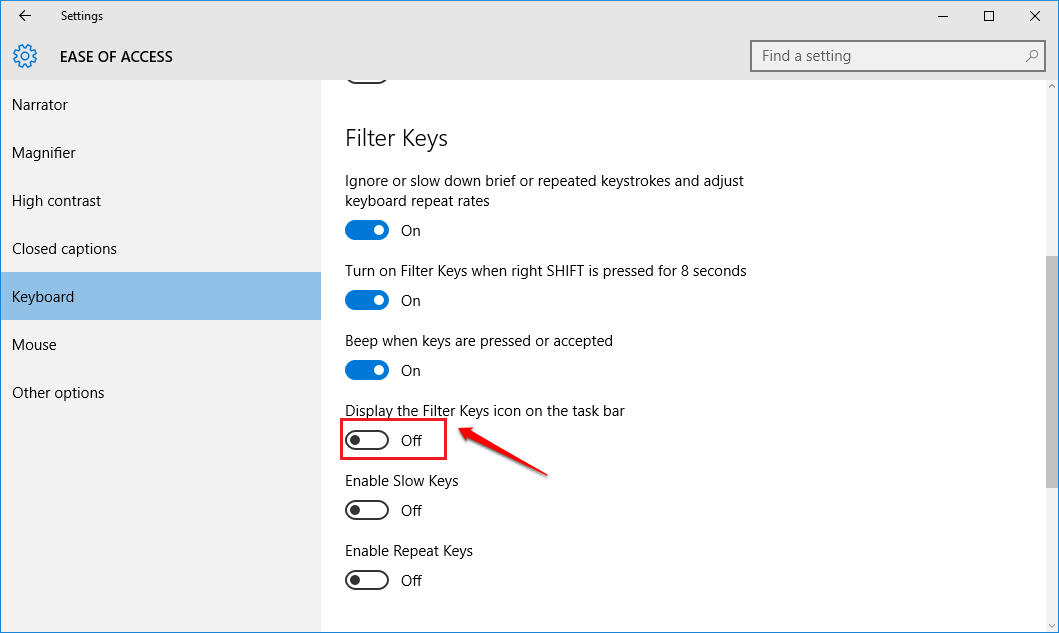 Sửa lỗi bàn phím không hoạt động trên Windows 10 - Ảnh minh hoạ 9