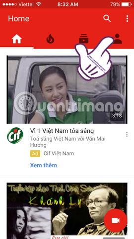 video Youtube về Android và iOS