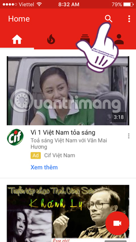 video Youtube về Android và iOS
