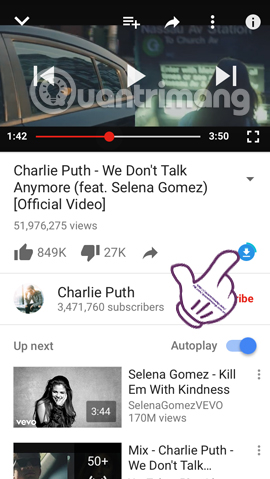 video Youtube về Android và iOS