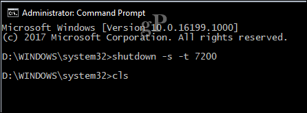 Lệnh cls để xóa màn hình