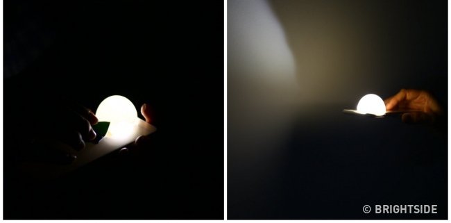 Làm bóng đèn để bàn mini