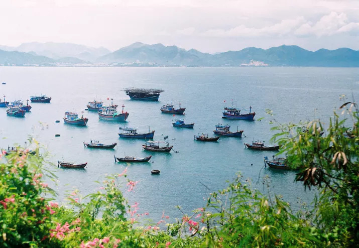 Cảnh đẹp tại biển Nha Trang, Khánh Hòa 