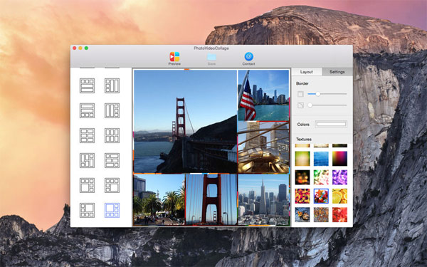 PhotoVideoCollage ghép ảnh trên Mac