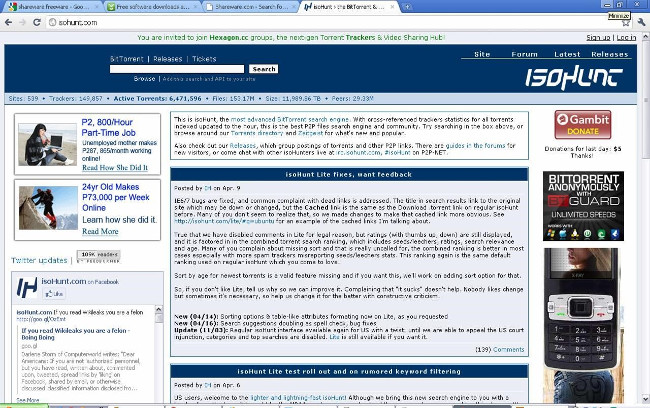 IsoHunt 