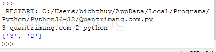 Kết quả bài tập Python 60