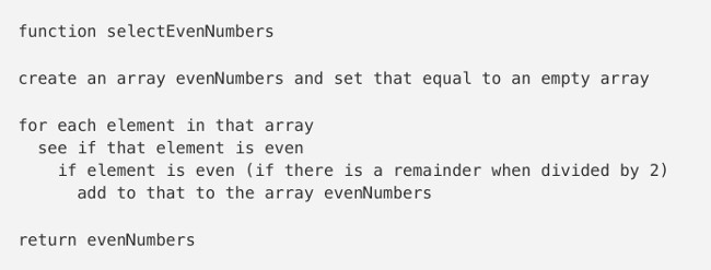 Đây là ví dụ về code giả viết một cách dài dòng