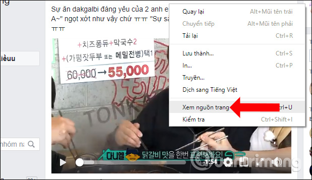 Xem nguồn trang