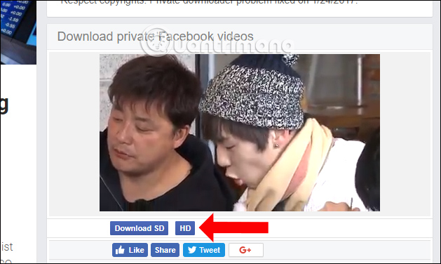 Tải video Facebook chất lượng HD