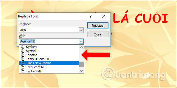 Bạn đang cần tìm một kiểu font chữ mới và độc đáo cho bài thuyết trình của mình? Hãy đổi font chữ powerpoint để làm tăng tính thẩm mỹ cho tài liệu của bạn. Với hàng ngàn kiểu font chữ thú vị và chuyên nghiệp, việc thay đổi font chữ sẽ giúp tài liệu của bạn trở nên cuốn hút hơn bao giờ hết.