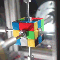 Tròn mắt xem robot giải mã khối rubik 3x3 chỉ trong 0,38 giây Tròn mắt xem robot giải mã khối rubik 3x3 chỉ trong 0,38 giây
