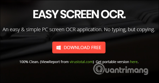 Tải phần mềm Easy Screen OCR