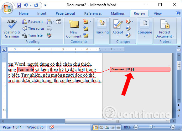 Chèn chú thích nội dung trên Microsoft Word giúp bạn làm rõ hơn nội dung của tài liệu mà bạn đang làm việc. Với tính năng này, bạn có thể giải thích kỹ hơn về các thuật ngữ, viết ghi chú hoặc thêm các chi tiết cần thiết. Hãy xem hình ảnh liên quan để học cách chèn chú thích nội dung trên Word nhé!