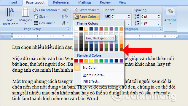 Tô Màu Toàn Bộ Chữ Bất Kỳ Trong Word  THUTHUATEXCELCOM  THỦ THUẬT EXCEL  THỦ THUẬT WORD TIN HỌC VĂN PHÒNG