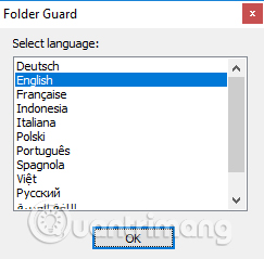 Cách dùng Folder Guard đặt mật khẩu thư mục