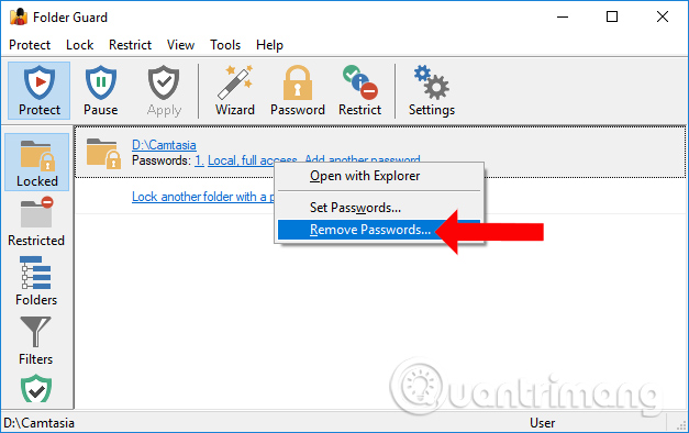 Cách dùng Folder Guard đặt mật khẩu thư mục - Ảnh minh hoạ 16