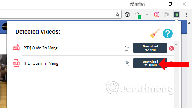 Cách tải video Facebook HD trên Chrome bằng FBDown Video Downloader - Ảnh minh hoạ 3