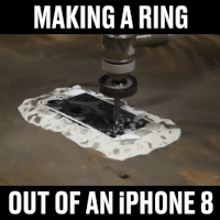 Đục iPhone 8 để rèn nhẫn, tưởng hành động điên rồ nhưng khi thấy giá bán mọi người không khỏi thán phục Đục iPhone 8 để rèn nhẫn, tưởng hành động điên rồ nhưng khi thấy giá bán mọi người không khỏi thán phục