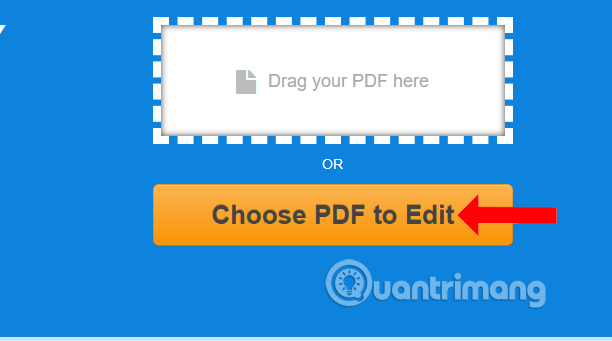 Cách chỉnh sửa file PDF trực tuyến
