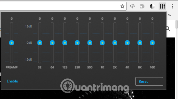 Giao diện Sound Enhancement