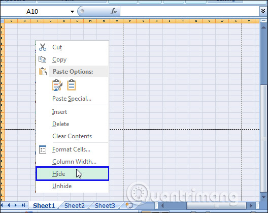 Cách xóa trang trắng trên Excel - Ảnh minh hoạ 3