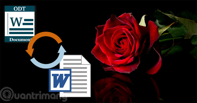 Chuyển đổi định dạng văn bản OpenOffice ODT thành Microsoft Word DOC