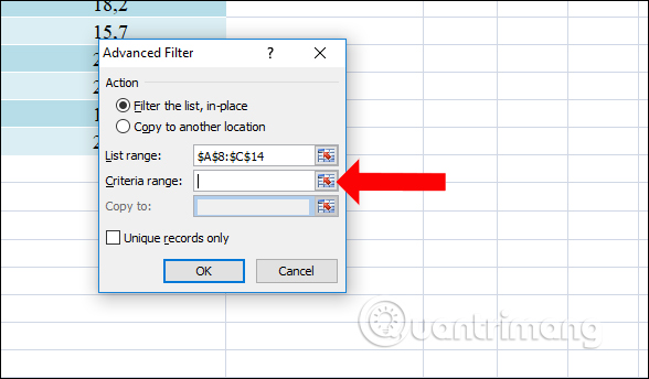 Cách sử dụng Advanced Filter lọc dữ liệu trên Excel - Ảnh minh hoạ 7
