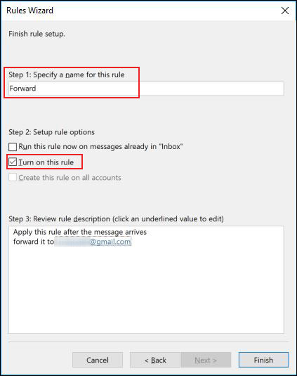Cách tự động chuyển tiếp email trong Outlook - Ảnh minh hoạ 6