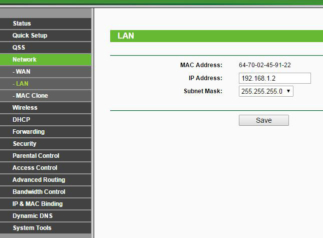 192.168.1.2: Địa chỉ IP router phổ biến