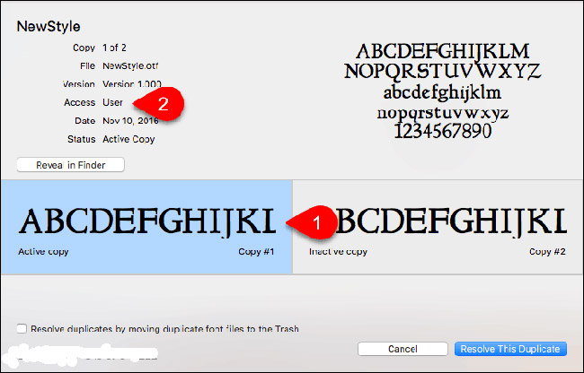 Cách cài đặt và xóa bỏ font chữ trên Mac - Ảnh minh hoạ 7
