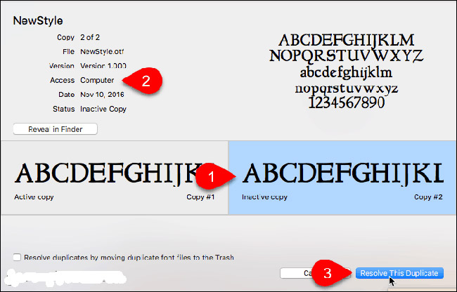 Cách cài đặt và xóa bỏ font chữ trên Mac - Ảnh minh hoạ 8