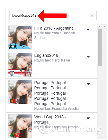 Cách tạo avatar Facebook World Cup 2018 - Ảnh minh hoạ 4
