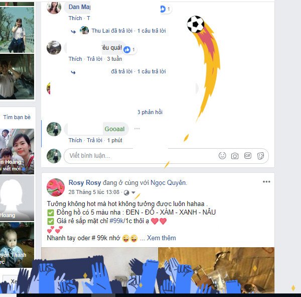 Những từ khóa tạo hiệu ứng trên Facebook cổ vũ đội bóng mình yêu thích mùa World Cup 2018