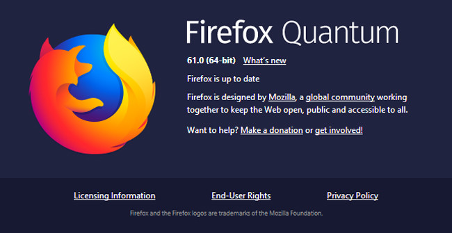  Firefox 61