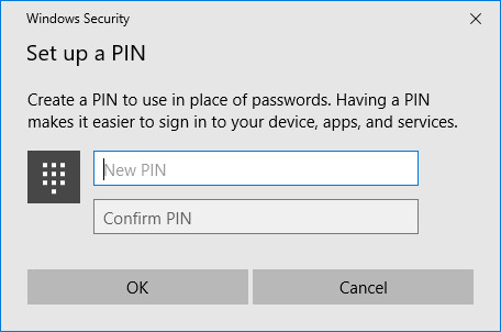 Đặt mã PIN cho Windows 10 