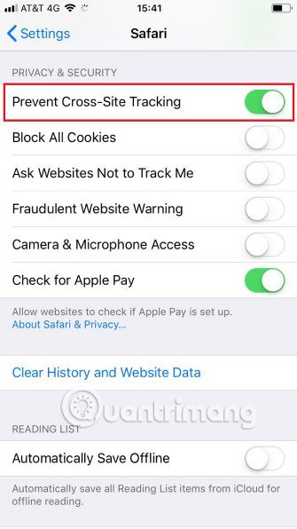 Thay đổi 7 cài đặt iOS sau để bảo mật Safari tốt hơn - Ảnh minh hoạ 7