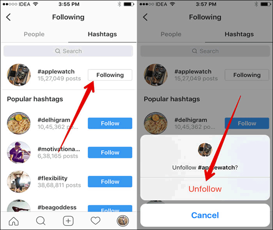Cách theo dõi/hủy theo dõi Hashtag Instagram trên iPhone và iPad - Ảnh minh hoạ 6