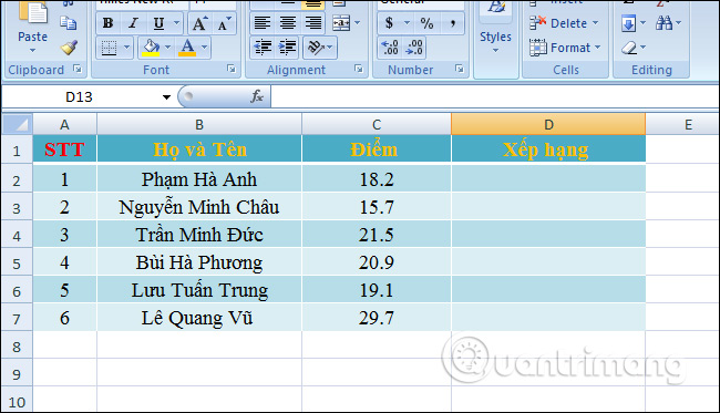 Cách xóa định dạng bảng trong Excel - Ảnh minh hoạ 3