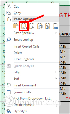Cách xóa công thức nhanh trên Excel - Ảnh minh hoạ 6
